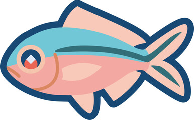 かわいいクマササハナムロのイラスト