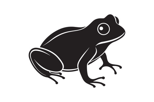 recommend clip art: Frog silhouette vector illustration, Frog silhouette vector, Frog silhouette 
