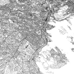 Fototapeta premium 3D illustration of city and urban in Oslo Norway