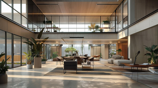 various activities of people in between the street and the plinth of the building Lush Landscaping