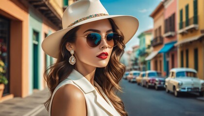 Sunny Day with Sunglasses