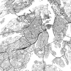 Fototapeta premium 3D illustration of city and urban in Stockholm Sweden