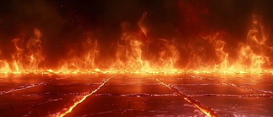 Lava texture seamless fire background.