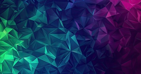Obraz premium A vibrant, abstract geometric background featuring a blend of dark and bright colors, suitable for digital design and creativity.