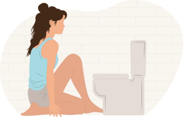 Young Woman Facing Eating Disorders