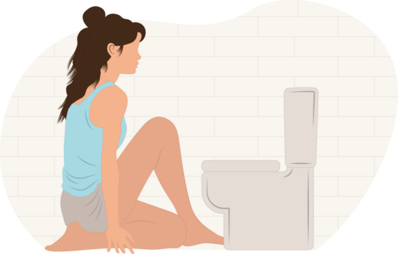 Young Woman Facing Eating Disorders