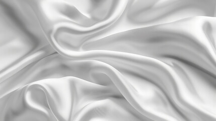 Obraz premium White silk texture luxurious satin for abstract background. beautiful white fabric