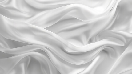 Obraz premium Smooth elegant white silk or satin luxury texture background