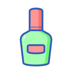 Beauty make up colored icon pack