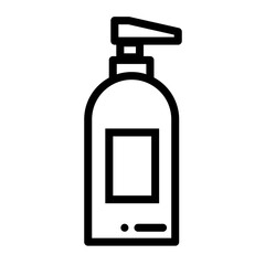 Beauty makeup cosmetic black outline icon pack