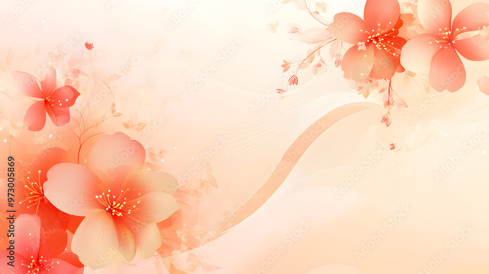 Fototapete joyful wallpaper elegant designs with areas for custom messages offers a perfect blend creativity an