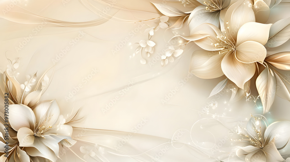 Fototapete joyful wallpaper elegant designs with areas for custom messages offers a perfect blend creativity an