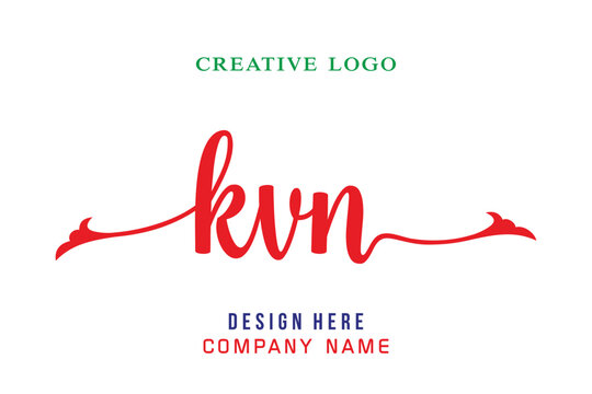 KVN  lettering logo is simple, easy to understand and authoritative