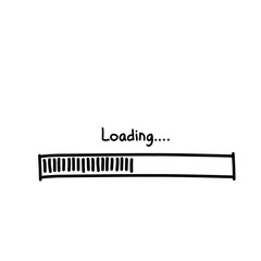 loading hand drawn style