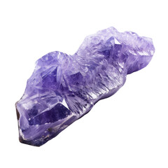 Fototapeta premium Natural Amethyst Crystal with Rich Purple Color and Unique Shape