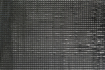 insulated aluminum foil texture macro closeup