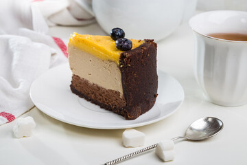 Delicate and delicious cake 