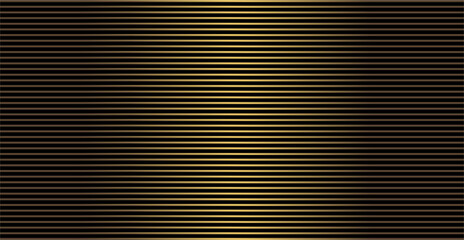 Obraz premium Composition of horizontal lines with brown and gold colors and a black background as inspiration for visual communication design