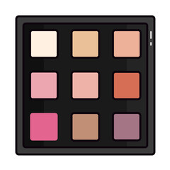 Beauty makeup fashion colored icon pack