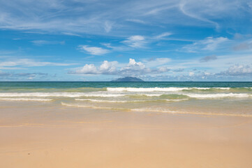 beach and sea