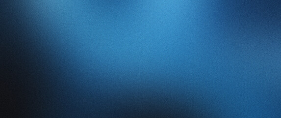 Deep blue gradient background with a soft noise texture, creating a serene and calming effect. Suitable for professional minimalistic designs. presentations, websites, applications and graphic design