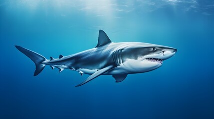 Obraz premium Shark in the sea.