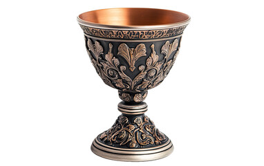Byzantine Chaliceon isolated on white or transparent background