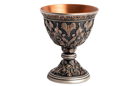 Byzantine Chaliceon isolated on white or transparent background