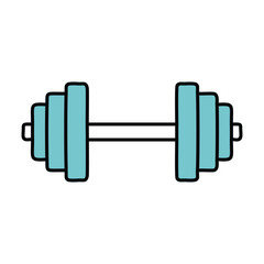 Dumbell Drawing Design Vector Illustration Clipart Eps