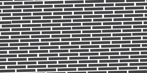 Dark black brick wall background. architecture construction stone block brick wallpaper, white or dark gray pattern grainy concrete wall stone texture background.