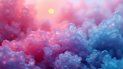 Stunning abstract design with bold pink and blue hues, creating an energetic and artistic feel. Ideal for use in creative projects, backgrounds, or digital art.