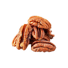 close up of peanuts on transparent background, clipping path, png, 
