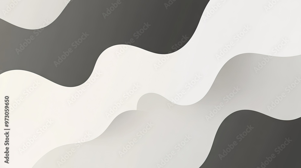 Poster a minimalist abstract background with clean lines and simple shapes in a monochromatic color scheme.