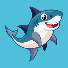 Print Cute Hammerhead Shark Clipart Vector Art for Fun and Creative Designs