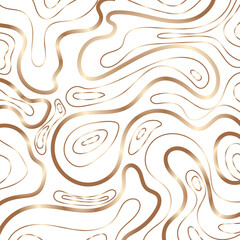 Fluid Topography: Modern Abstract Wave Lines