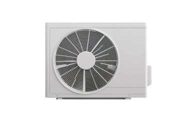 The Modern Air Conditioning Unit  on transparent background, png	
