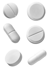 white pill medical drug medication