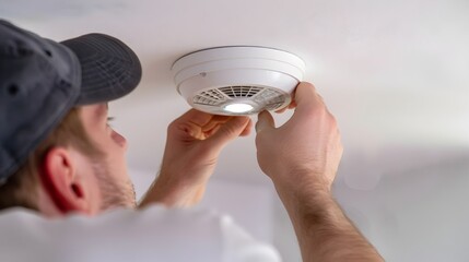 Checking Smoke Detector Batteries for Home Safety and Security