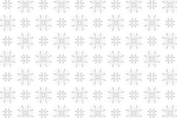 Silver Tile Pattern Background