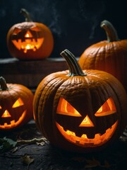 Jack-o'-lantern for Halloween