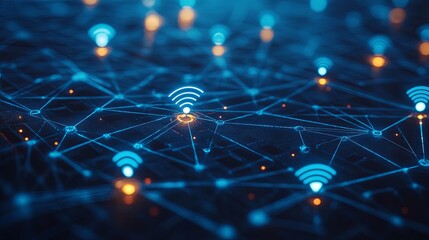 Abstract Representation of a Wireless Network