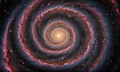 Cosmic Spiral Galaxy Nebula Vortex