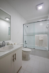 modern bathroom interior