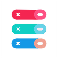 Obraz premium User Interface Icons Set | Buttons, Sliders, and Web Elements for Modern UI/UX Design