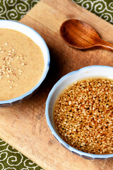 Gomadare is a sesame-based sauce used to enhance a variety of traditional Japanese dishes.