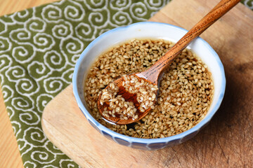 Gomadare is a sesame-based sauce used to enhance a variety of traditional Japanese dishes.