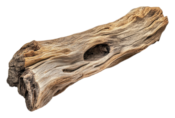 PNG Unique driftwood with natural texture