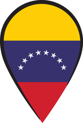 Venezuelan Flag Pin