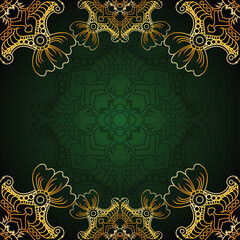 Luxury mandala pattern background