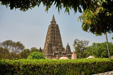 Mahabodhi Temple, Mahābodhi Mahāvihāra, UNESCO World Heritage Site, Buddhist temple in Bodh...